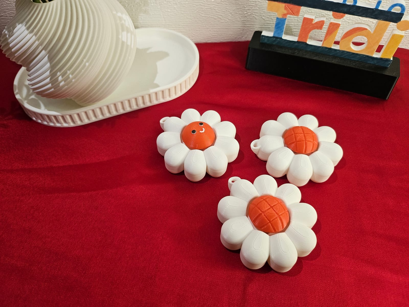 Keychain Flowers Clicker