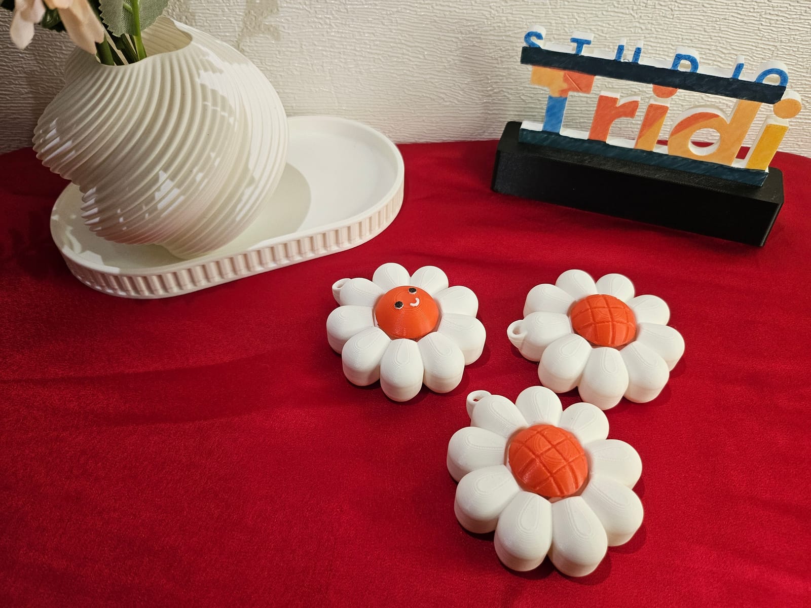 Keychain Flowers Clicker 2